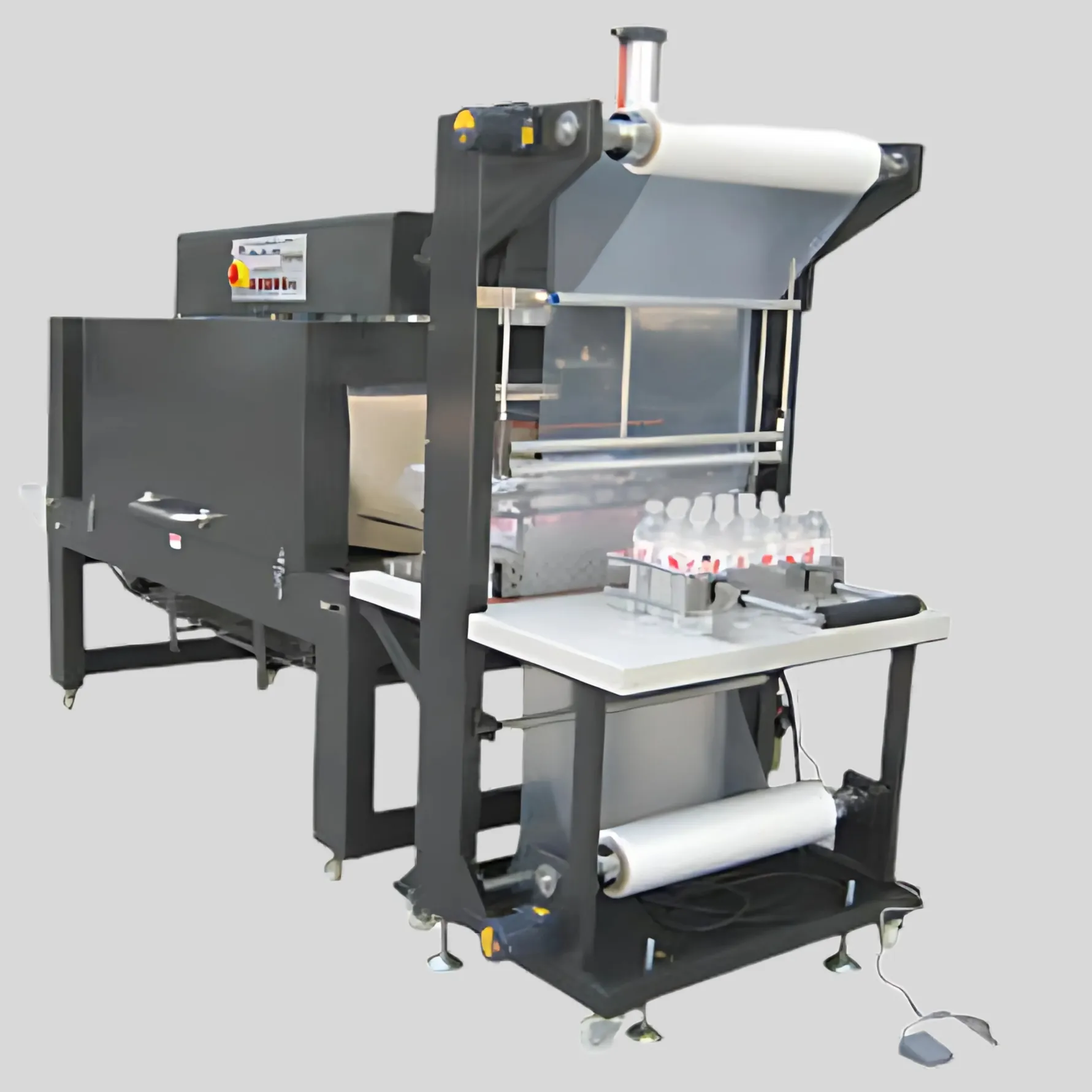Shrink wrapping machine  