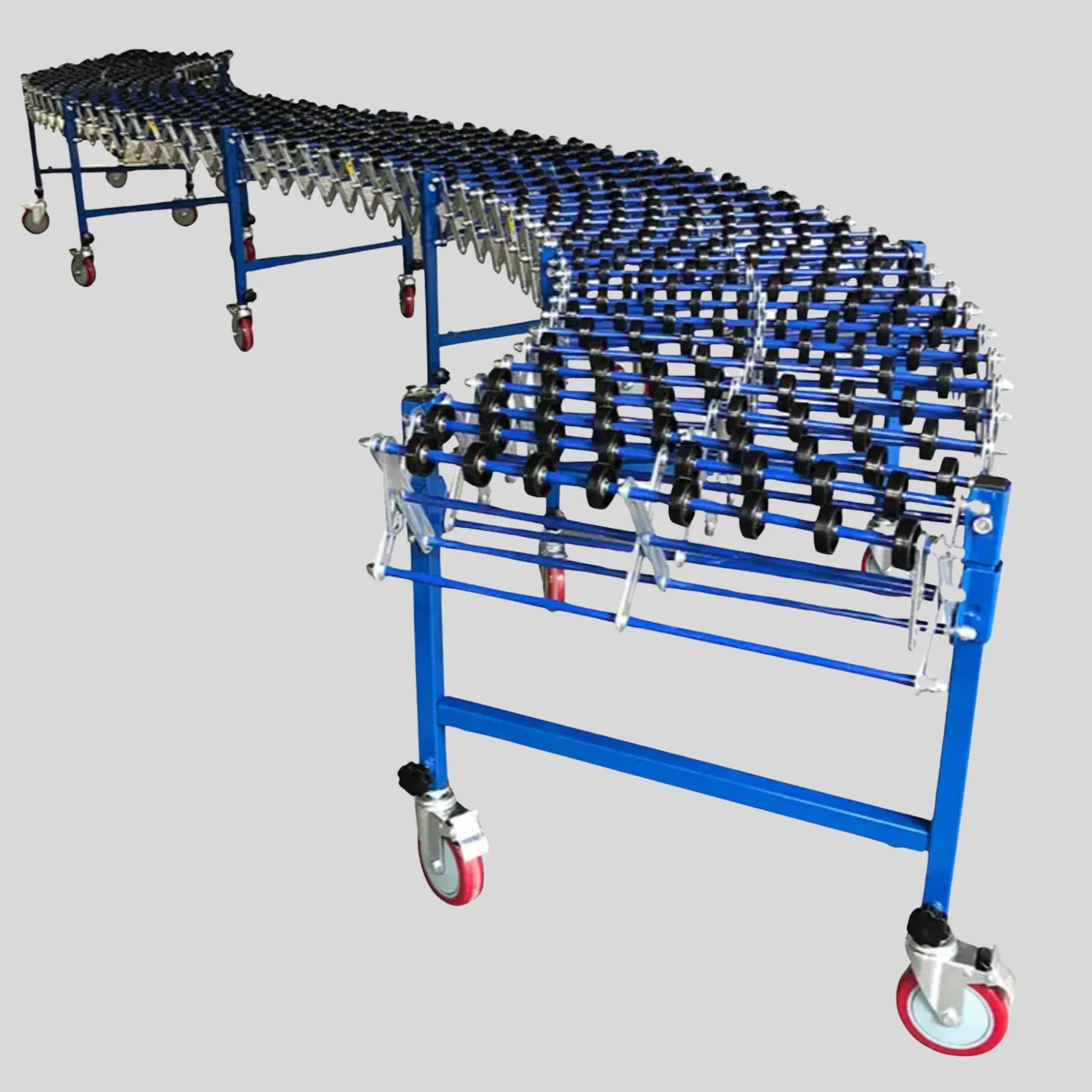 Flexible Gravity Skate Wheel Conveyor